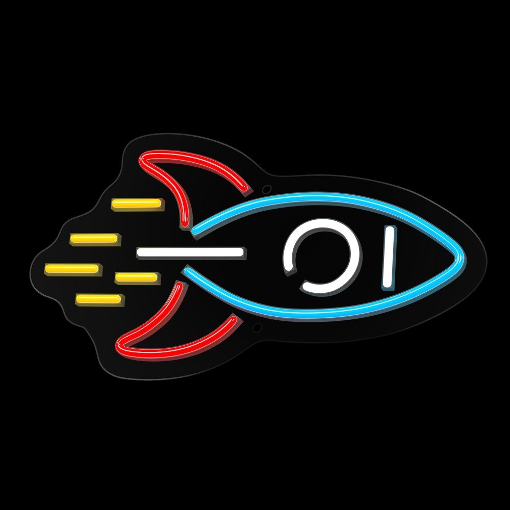 Neon PLEXI LED RAKIETA multikolor NNE18 Neolia